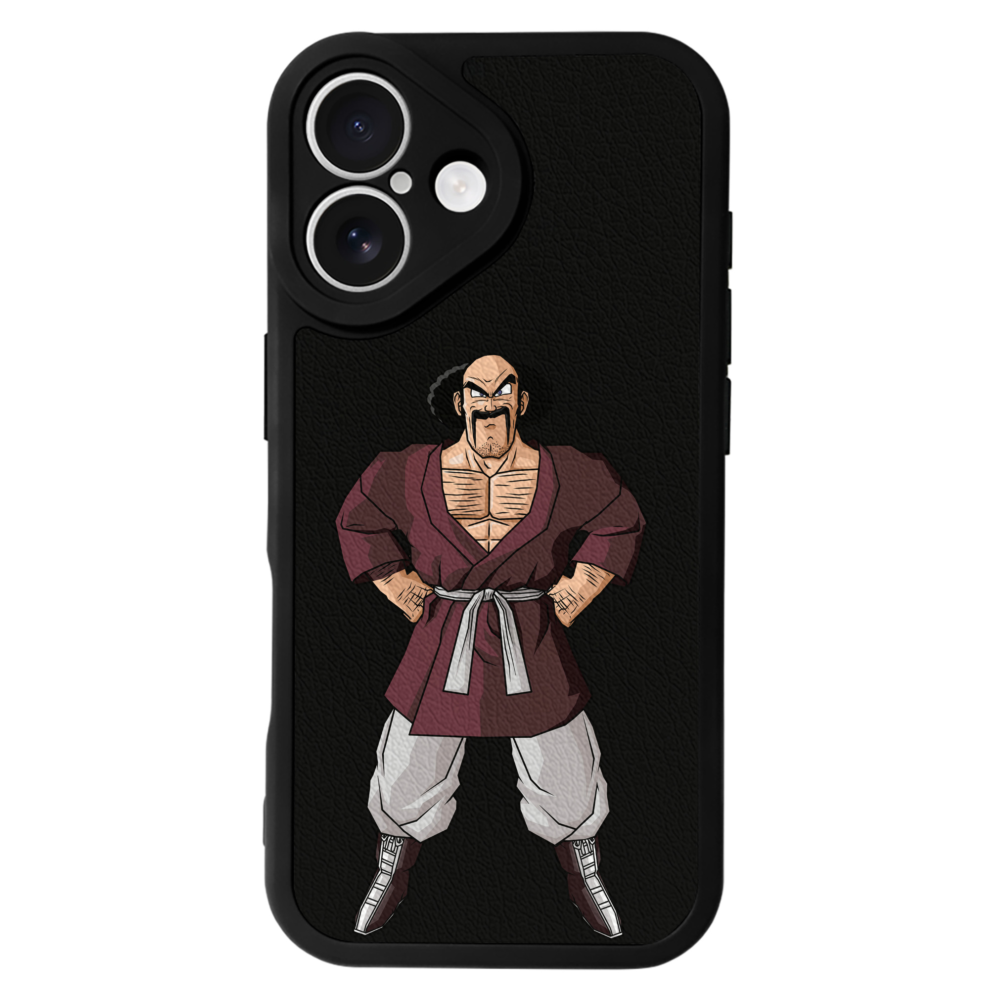 （画像用） ドラゴンボール DRAGON BALL 【iPhone 16シリーズ対応】シリコンスマホケース（レザー調） 材質：シリコン